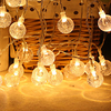 LED Bubble Ball Shape Battery Box Lighting Warm White Chain Christmas Party Festival Indoor Outdoor Decorative Lights miniinthebox