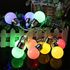 LED Bulb Light String Christmas Living Room Fairy Lights Battery Power Supply Outdoor Garden Led Garland Decoration