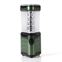 LED Camping Nightlight with Compass (Green Silver)