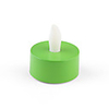 LED Candle Light - Green Body