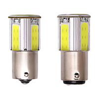 LED Car Brake Stop Reverse Backup Parking Light Rear Turn Signal Lights1156 1157 4COB Amber Bay15d BA15S P21w LED chip White Yellow Red 2pcs miniinthebox
