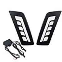 LED Daytime Running Lights DRL Fog Lamp White Pair For Ford Ranger PX/T6 Mk1 2011-2014