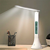 LED Desk Lamp Foldable Dimmable Touch Table Lamp with Calendar Temperature Alarm Clock table Light night lights