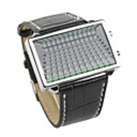 LED Fashion Wrist Watch with Weekday Display