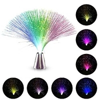LED Fiber Optic Nightlight Lamp Color Changing Small Night Light Wedding Christmas Party Home Decoration miniinthebox