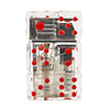 LED Flashing Dices Butane Lighter (Red)