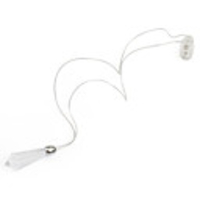 LED Flashing Necklace Pendant LED Flashing Necklace - Blue Light