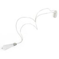 LED Flashing Necklace Pendant LED Flashing Necklace - Yellow Light