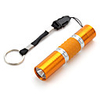 LED Flashlight with Hand Strap (Orange)