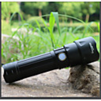 LED Flashlights / Torch Waterproof LED Emitters 3 Mode with Batteries and USB Cable Waterproof Portable Adjustable LED Camping / Hiking / Caving Everyday Use Cycling / Bike Fishing Camping Outdoor USB