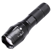 LED Flashlights / Torch Waterproof Rechargeable 2000 lm LED LED Emitters 5 Mode Waterproof Zoomable Rechargeable Adjustable Focus Impact Resistant Nonslip grip Camping / Hiking / Caving Everyday Use