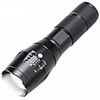 LED Flashlights / Torch Waterproof Zoomable 2000 lm LED LED Emitters 5 Mode Waterproof Zoomable Rechargeable Adjustable Focus Impact Resistant Nonslip grip Camping / Hiking Hunting Fishing Black