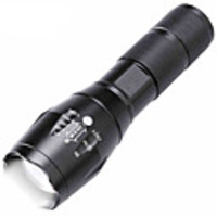 LED Flashlights / Torch Waterproof Zoomable 2000 lm LED LED Emitters 5 Mode Waterproof Zoomable Rechargeable Adjustable Focus Impact Resistant Nonslip grip Camping / Hiking Hunting Fishing Black