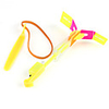 LED Flying Helicopter Umbrella Jet Rubber Dragonfly (7 colors LED / 10 Sets)