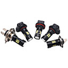 LED Fog Light Headlamp H4 H7 H8 H11 9005 HB3 9006 3030 21 SMD 12-24V 6000K Super Bright Fog lamp Assembly fog lights Bulbs 2pcs