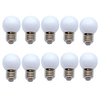 LED Globe Bulbs 10pcs 2 W 120 lm E27 G45 6 LED Beads SMD 2835 Warm White White miniinthebox