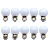 LED Globe Bulbs 10pcs 2 W 120 lm E27 G45 6 LED Beads SMD 2835 Warm White White miniinthebox