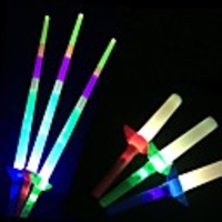 LED Glow Lightsaber Stick Extendable LED Glow Sword Kids Toy Flashing Stick Concert For Party Concert Supplies Props