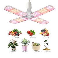 LED Grow Light Full Spectrum E27 Folding Plant Grow Light AC110V 220V Phyto Lamp For Indoor Vegetable Flower Seedling miniinthebox