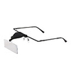 LED Illuminated Cheaters Magnifier with 3 Magnifier Glasses (1.5X/2.5X/3.5X)