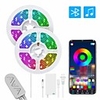 Led Infrared 20 Key Music Bluetooth 5050 Colorful Rgb 5 Meters Bare Board Flexible Low Voltage Soft Light Belt Set