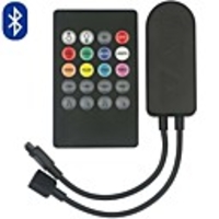 Led Infrared 20-key Music Phone App Remote Control Bluetooth Colorful Rgb Light with Light Dimming Controller