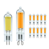 LED Light Bulb 10pcs G9 COB 3W 7W 5W Glass G4 Lamp 220V G4LED Spot Light For Pendant Lighting Fixture Home Lighting Chandeliers miniinthebox