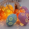 LED Light Garland Ramadan Festival Retro Kerosene Lamp Strings Home Decorative Light String for Bedroom Party Coffee house