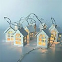 LED Light Garland Ramadan Festival Retro Kerosene Lamp Strings Home Decorative Light String for Bedroom Party Coffee house