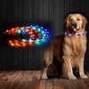 LED Light Up Dog Collar USB Charging Anti-Lost Luminous Flashing Necklace Cat Dog Light Outdoor Walking Night Safety Collar Pet Supplies miniinthebox
