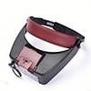 LED Lighting Action Figure Magnifier Helmet Magnifying Reading Aid Head Adults Kids Toy Gift