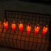 LED Luminous Chili String Lights LED Garden String Lights Festival Hanging Lantern Fairy Light Outdoor Christmas AA Battery miniinthebox
