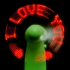 LED Message Mini Fan
