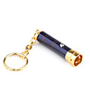 LED Mini Keychain With Gold Lamp Holder Blue
