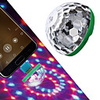 LED Mini USB Magic Ball Light Colorful Atmosphere RGB DJ Club Disco Party Car Lamp Stage Effect Portable Xmas Halloween Holiday