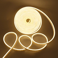 LED Neon Strip 2835 120LED per M 5M 4M 3M 2M 1M 12V Silicone LED Neon Rope Lights Flexible Waterproof Strip Lights for DIY Indoor Outdoor Decorative Signs Letters