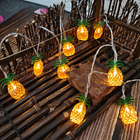LED Pineapple Fairy String Lights 1.5M 3M Fruit Pineapple Shape String Light Battery or USB Operation Christmas Birthday Party Kids Room Home Holiday Decoration miniinthebox