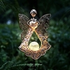 LED Retro Angel Wind Chimes Outdoor Solar Tree Garden Decoration Pendant Villa Patio Window Seaside Decoration Night Light Courtyard Waterproof Balcony Garden Landscape Layout miniinthebox