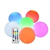 LED RGB Floating Pool Lights Submersible Lights LED Outdoor Lighting for Swimming Pool Beach Garden Pond Decoration Remote Control Color Changing IP65 Waterproof 1pc 6pcs