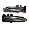 LED Side Mirror Sequential Dynamic Turn Signal Lights For Mercedes A B C E S CLS CLA GLA GLK Class - Black