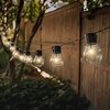 LED Solar String Lights Outdoor Wedding String Lights 6M 30 Bulbs Solar Powered Waterproof Garden Ball String for Christmas Wedding Party Layout Garland Garden Patio Décor Lamp miniinthebox