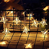 LED Star Light String 4pcs 2pcs 20LEDs 3m 40LEDs 6m Twinkle Garlands Battery Powered Christmas Lamp Christmas Gift Holiday Party Wedding Decorative Fairy Lights