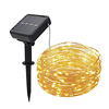 LED String Lights 10M 100 LEDs Warm White Copper Wire Solar Fairy Lights For Outdoor Decoration miniinthebox