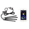 LED String Lights 22cmx4 String Lights 4x12 LEDs 5050 SMD 1 Set Multi Color Waterproof APP Control Decorative 12 V miniinthebox