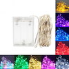 LED String Lights 5m 50 Leds Silver Wire Garland Home Christmas Wedding Party Decoration Powered By AA Battery Fairy Light miniinthebox