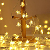 LED String Lights 5m String Lights 40 LEDs 1 set Warm White Christmas New Year