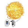 LED String Lights DC24V 100M-800LED Waterproof with 11 key RF Dimmer Controlle Indoor Outdoor Christmas Tree Wedding Party Bedroom Decorations