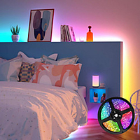 LED Strip Lights 5M Flexible Light Sets RGB Tiktok Lights 2835 SMD 8mm RGB Remote Control RC Cuttable Dimmable 100-240V Linkable Self-adhesive Color-changing IP44 miniinthebox