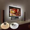 LED Strip Lights Waterproof 1PC 1M Tiktok Lights Flexible 60 LEDs 2835 SMD 10mm LEDs USB Powered Warm White Cold White Decorative 5 V TV Background Lights miniinthebox