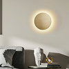 LED Wall Light Living Room Bedroom Round Copper Wall Light IP20 Nordic Style Warm White/Natural White/Cool White 14/24/32 W miniinthebox